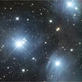 Messier 45 Zentrum