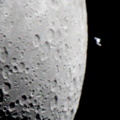ISS vorm Mond (2)