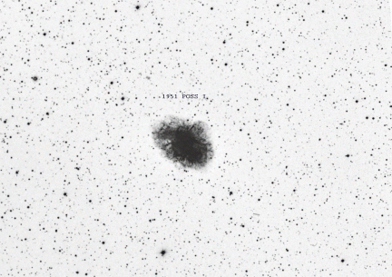 Expansion von Messier 1 