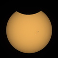 Sonnenfinstersnis + ISS Transit