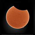 Partielle Sonnenfinsternis vom 10. Juni 2021 in Ha