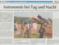 Astronomie bei Tag und Nacht